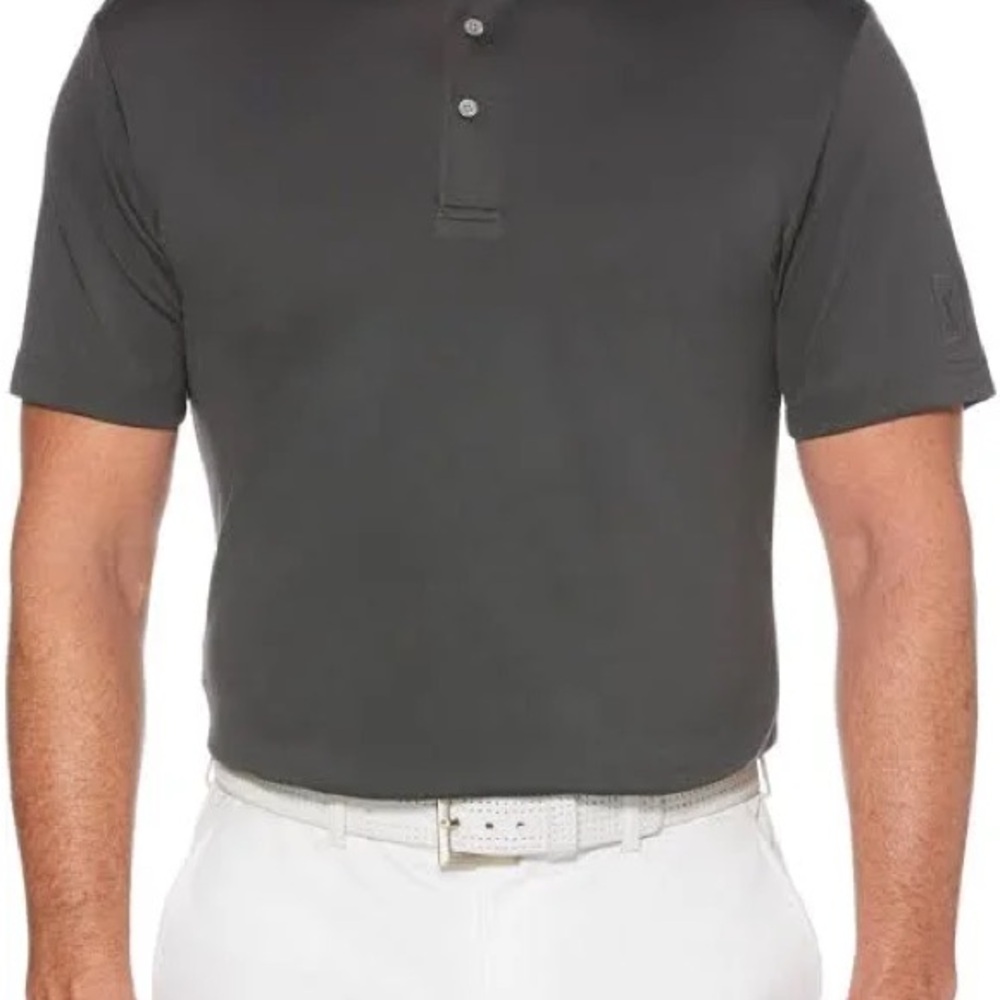 PGA TOUR XL Men’s Golf Shirt - Asphalt grey